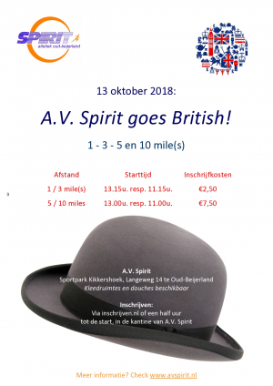 Spirit goes Britsh Spirit goes Britsh